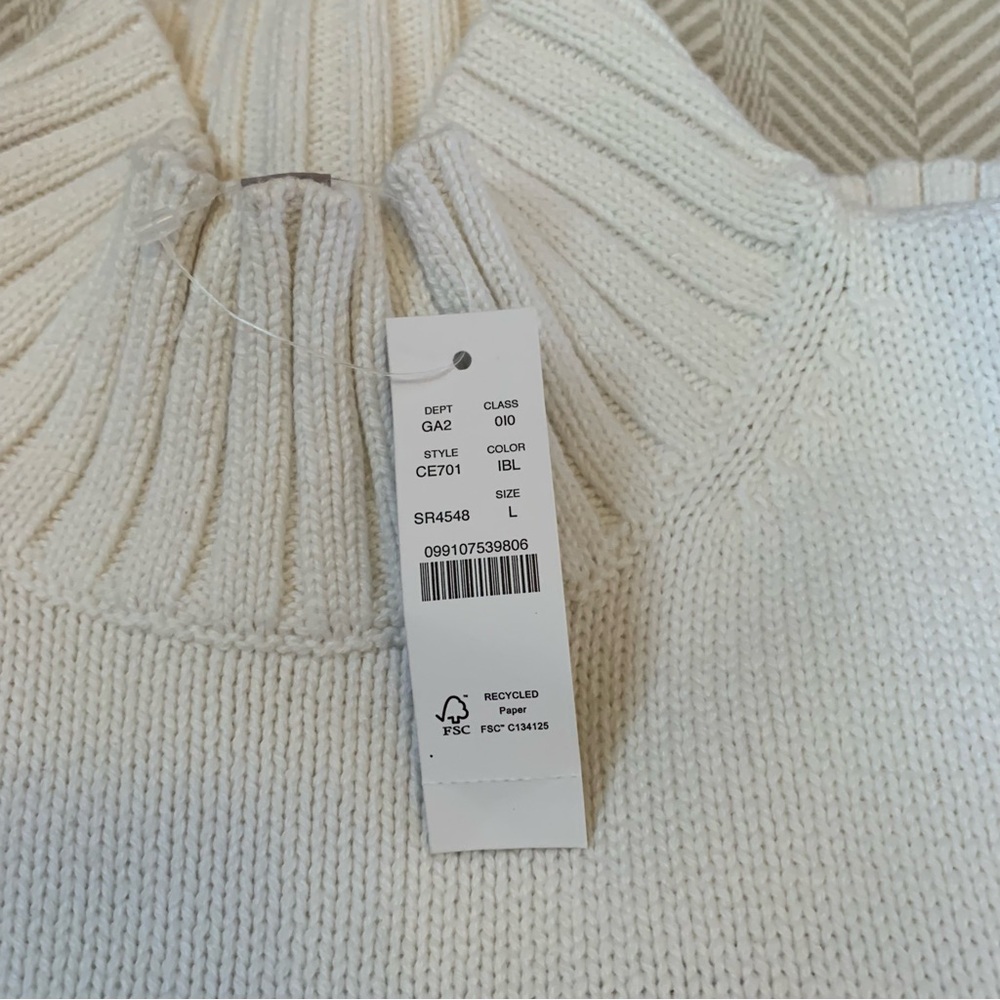 J. Crew mock neck sweater-L - Picture 5 of 8